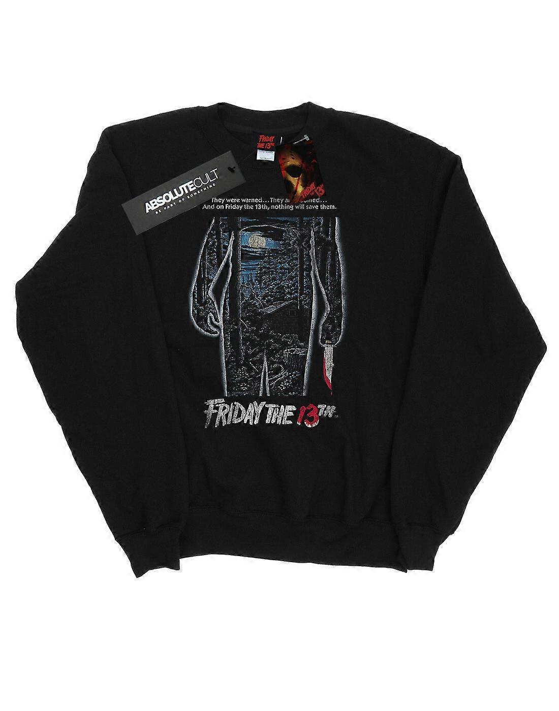 Friday 13th Men's Distressed Poster Sweatshirt