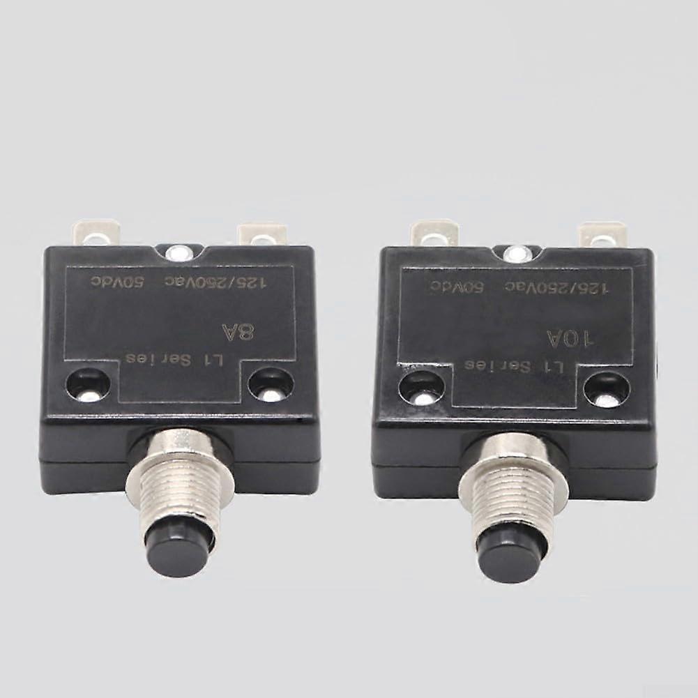 Motor Overload Protector 50V DC, 125250V Manual Reset Circuit Breaker, 5A30A Adjustable