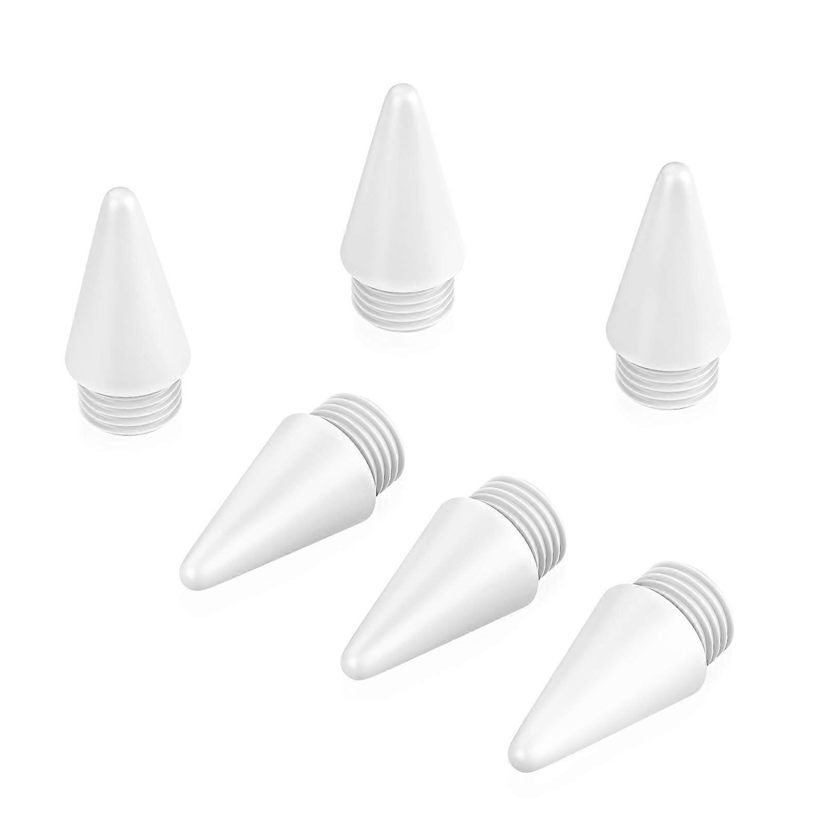 6 Pack Stylus Pen Replacement Tips for B0BW8LQKL4 Fast Charging Stylus,  Sensitivity White