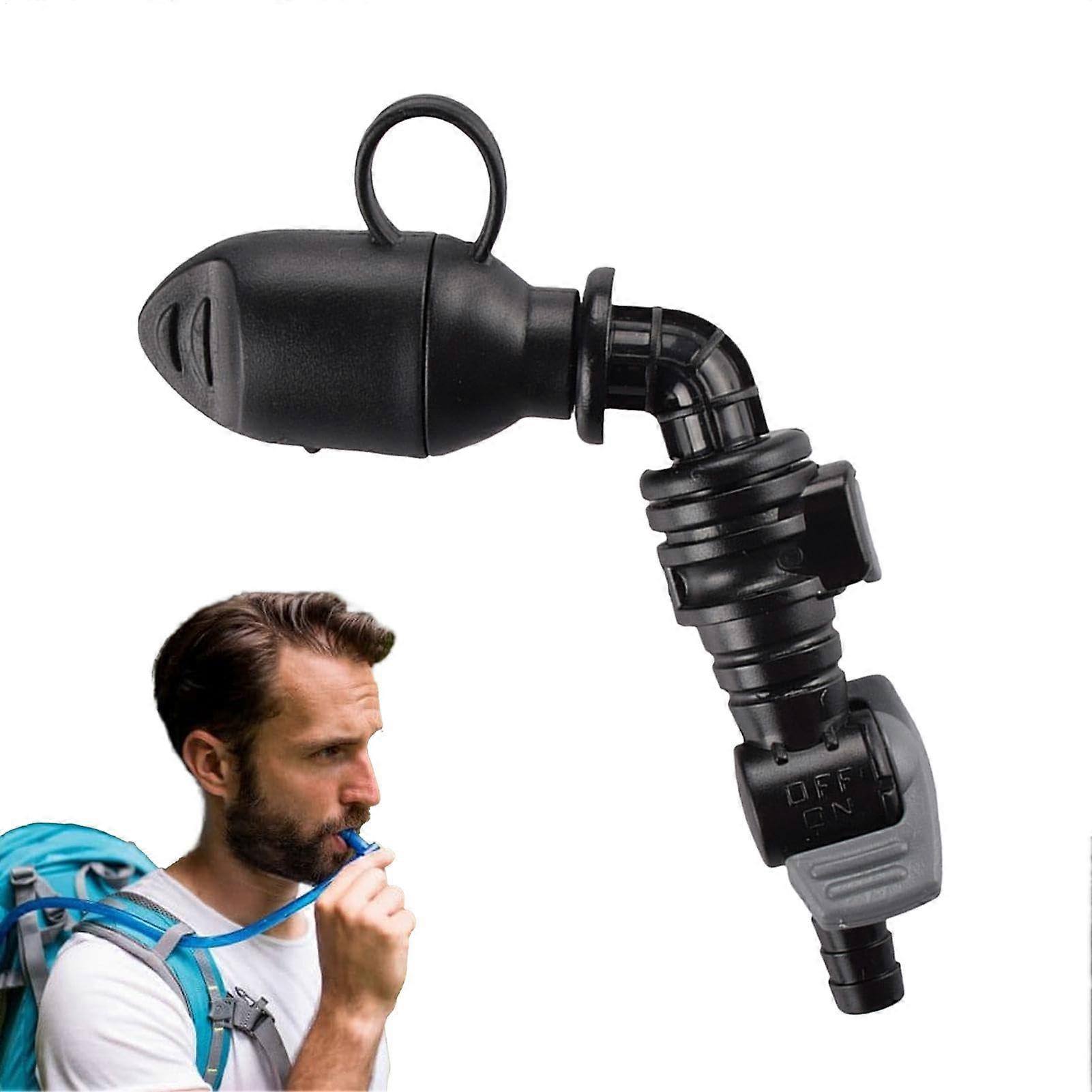 Hydration Bite Valve 45° Design for Backpacks, Stable Water Flow, Durable Replacement for Hiking