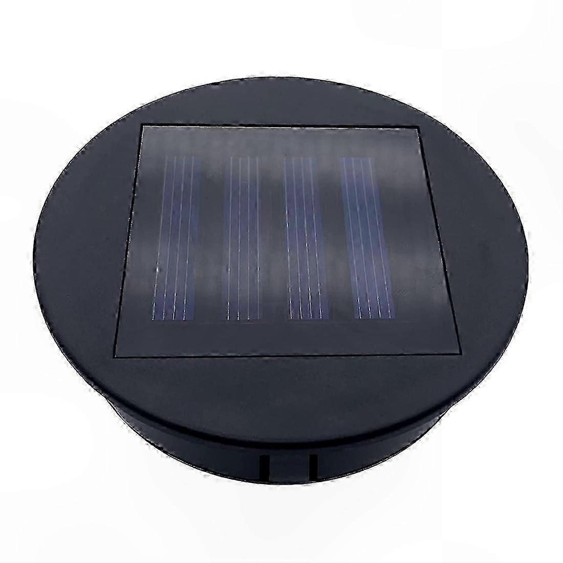 2-Pack Solar Lantern Replacement Tops, Waterproof Round Accessory for Outdoor Lighting Solutions
