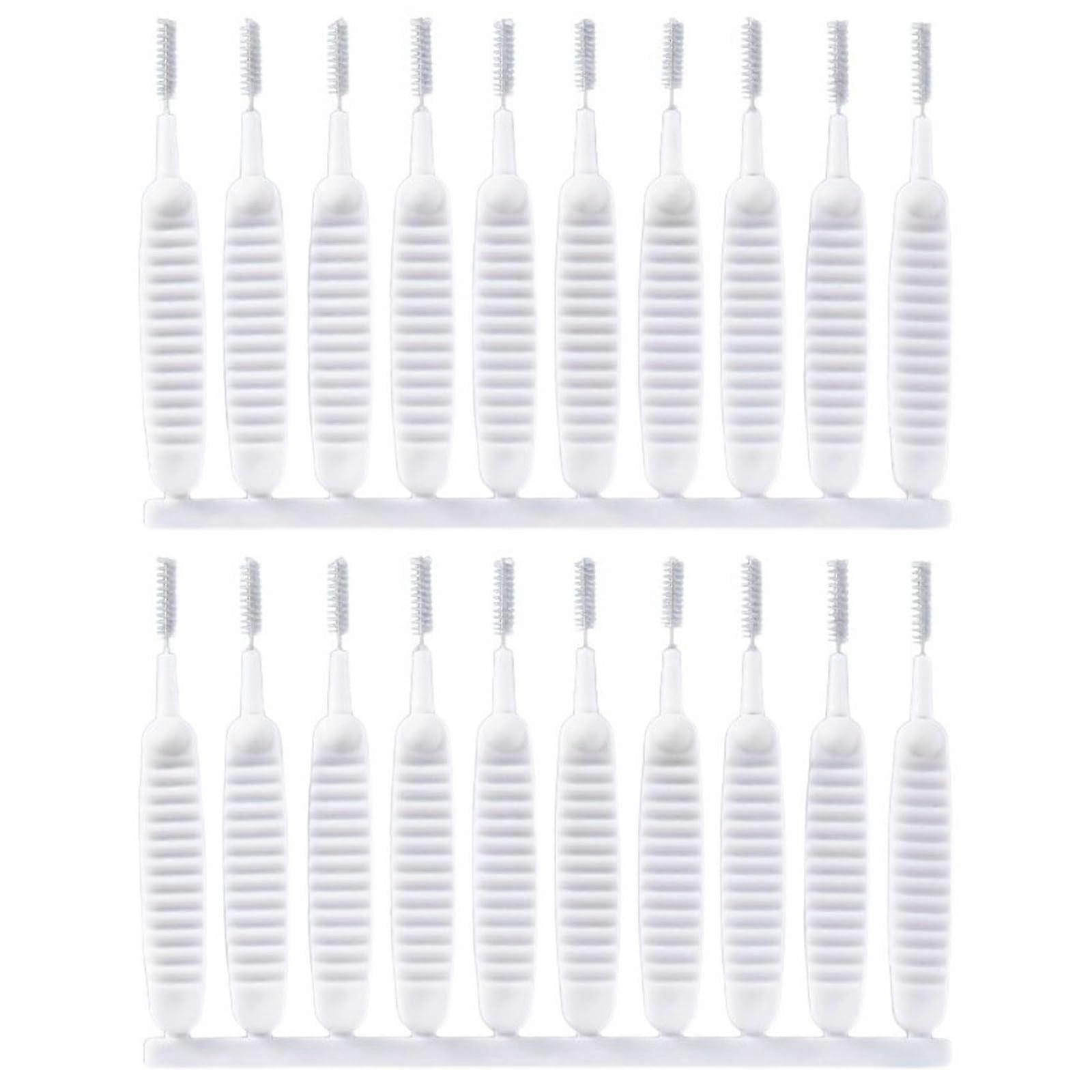 Shower Head Cleaning Brush Set 20 Pack for Effective Nozzle Unclogging with Gentle Scratch Bristles