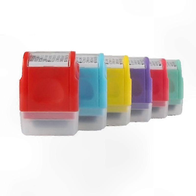 Private Data Security Stamp Roller for Personal Information Protection and Anti-Theft Masking Solution
