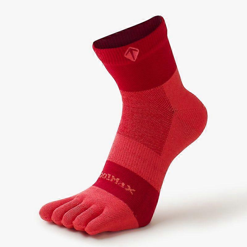 5pcs Unisex Toe Socks, Quick-Dry Moisture-Wicking Breathable Athletic Socks