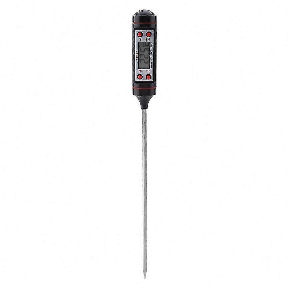 Digital LCD Cooking Thermometer for Kitchen, BBQ, Meat Probe with Temperature Tool