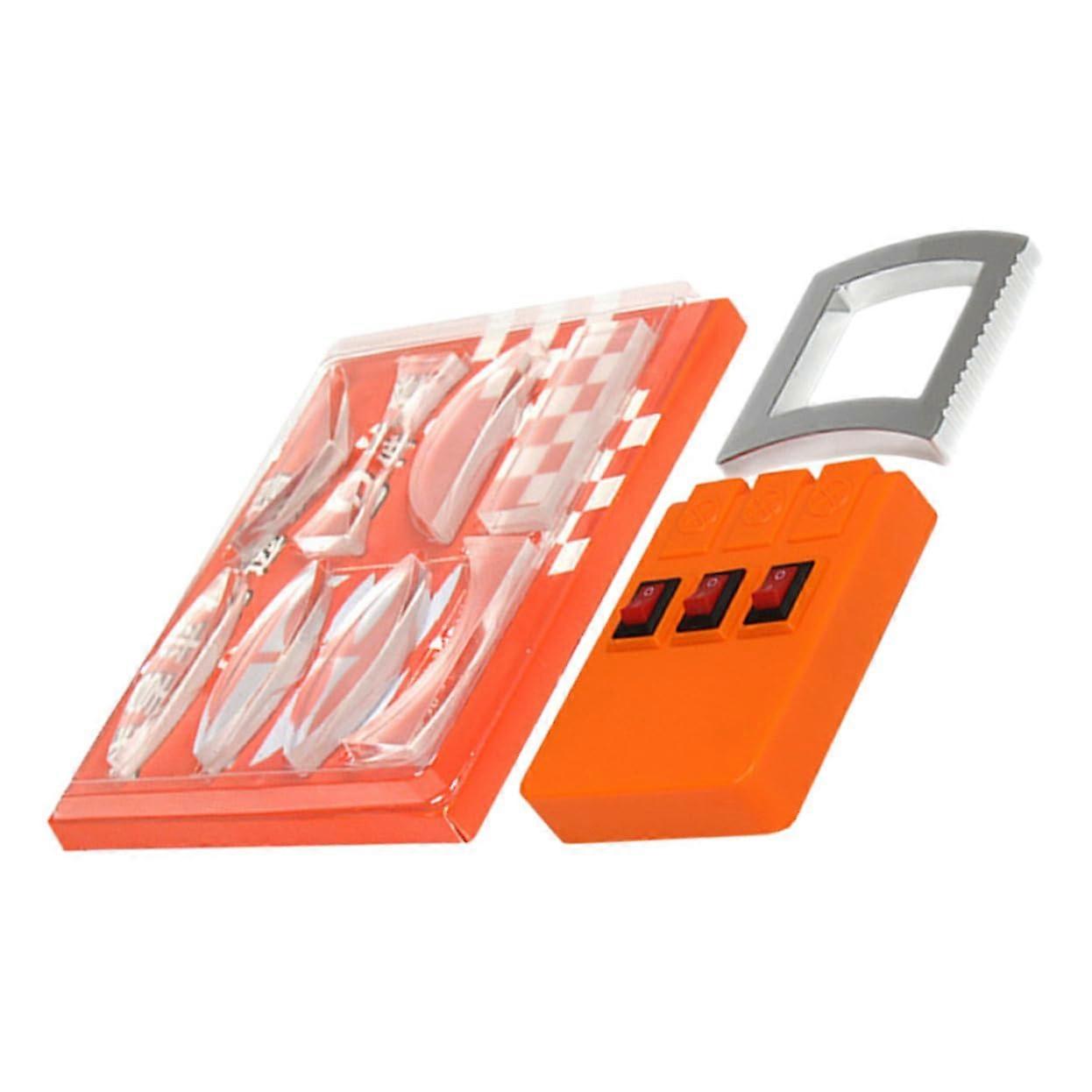 Physics Optical Experiment Kit with Convex Lens, Concave Mirror and Light Source for Science Classroom