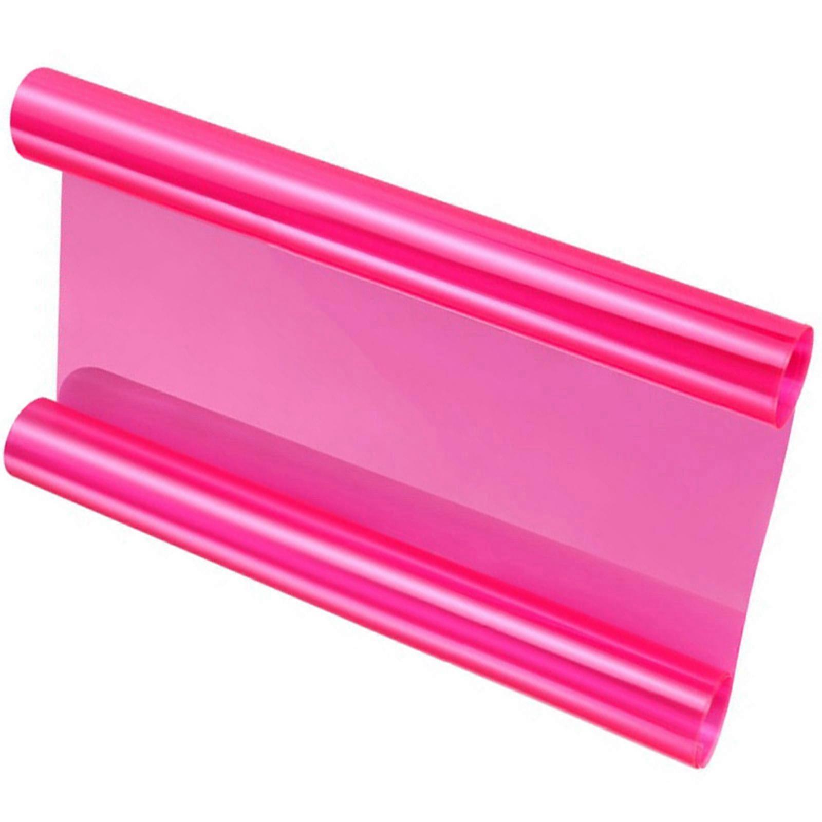 Folie auto Daideng Biansemake pentru faruri, roz