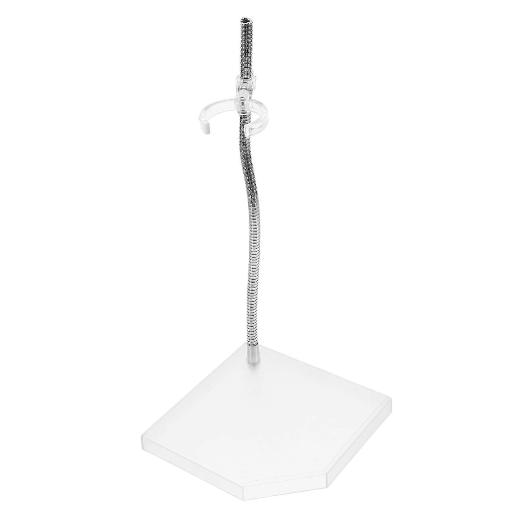 Adjustable Action Figure Display Stand with Stable Base for Dynamic Poses and Compatible with Gundam Model Kits