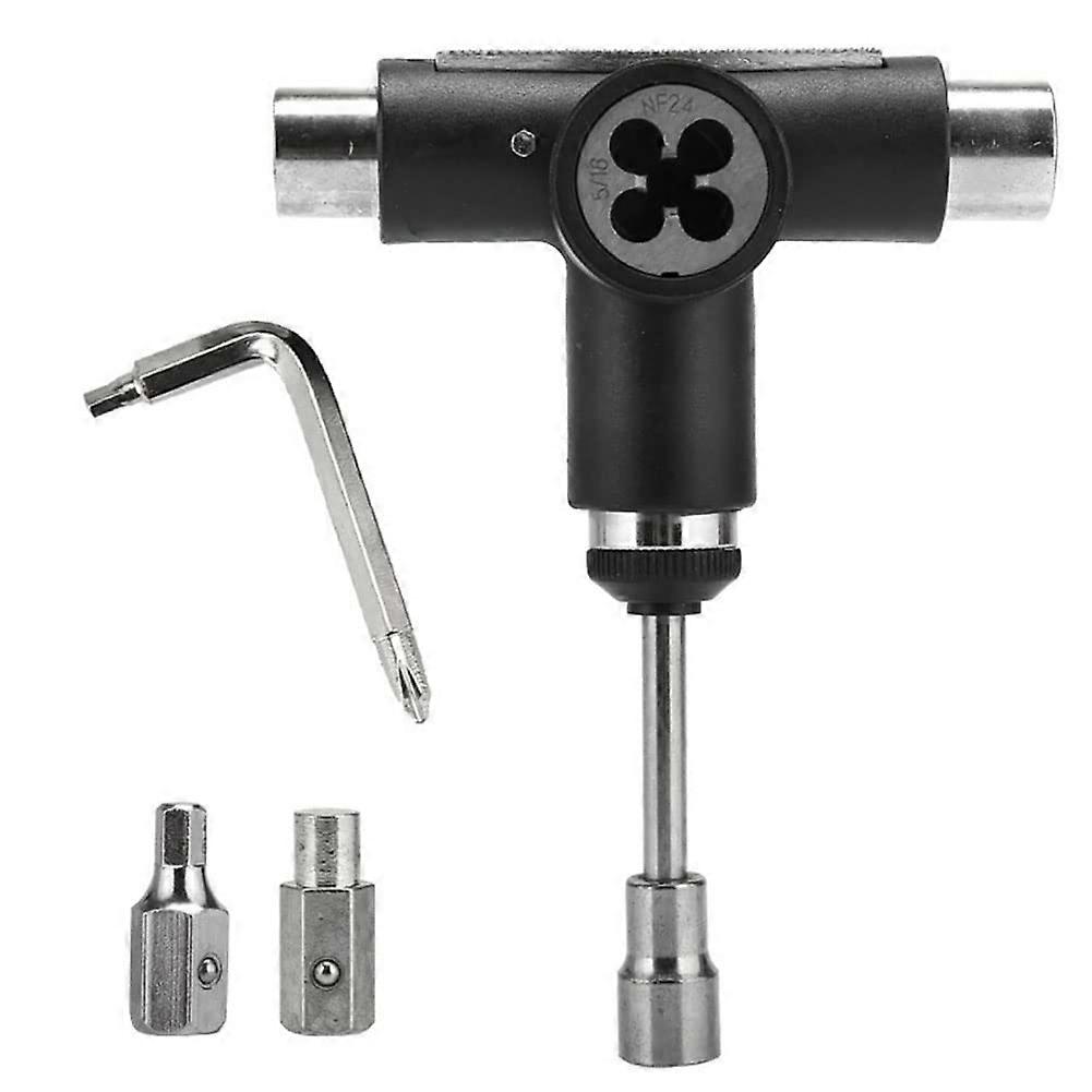 MultiFunction Skateboard T Tool with Ratchet for Longboard and Scooter  Adjustments