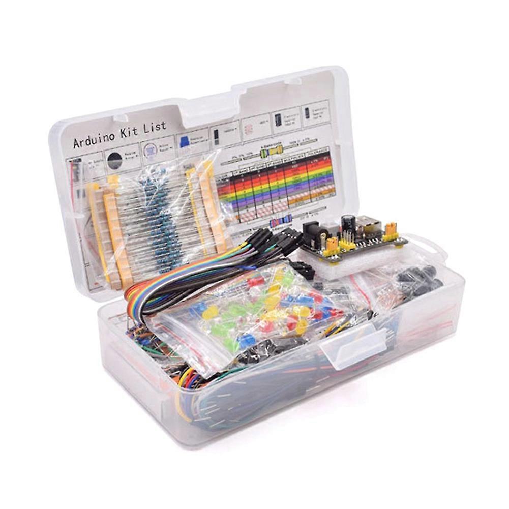 Electronic Components Kit 830 Connect Points Breadboard Cable Resistor Applicable for R3