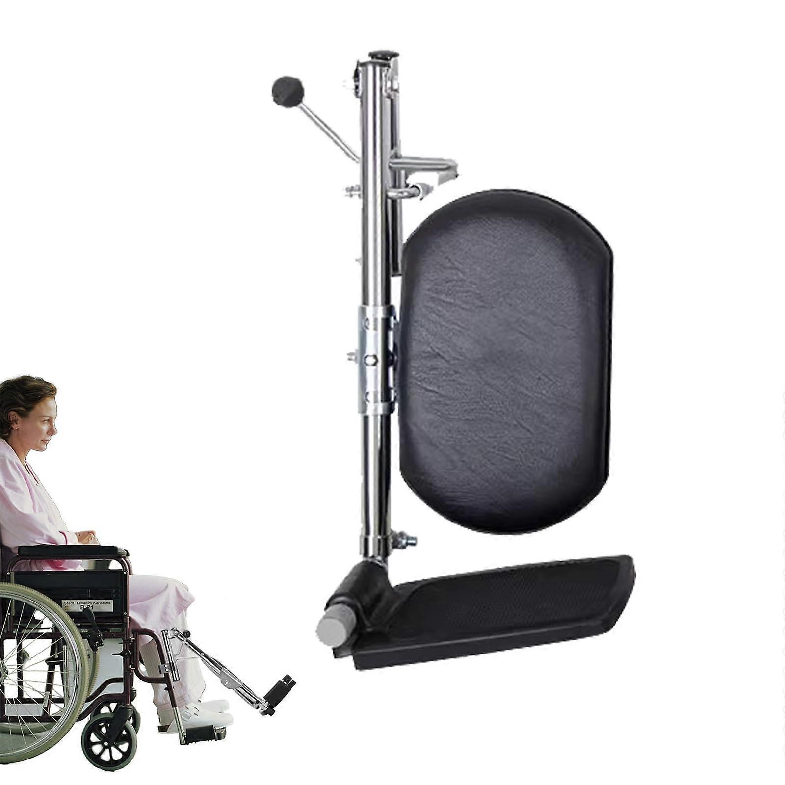 Right Side Elevating Wheelchair Leg Rest, Adjustable 90180° Angle, Foldable Durable Design