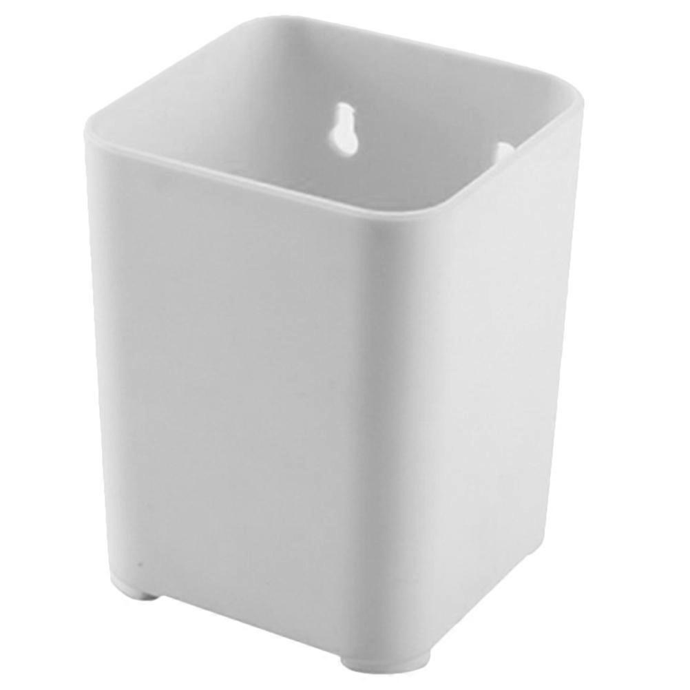 Multi-Functional Wall Mount Pencil Holder for Storage in Beige