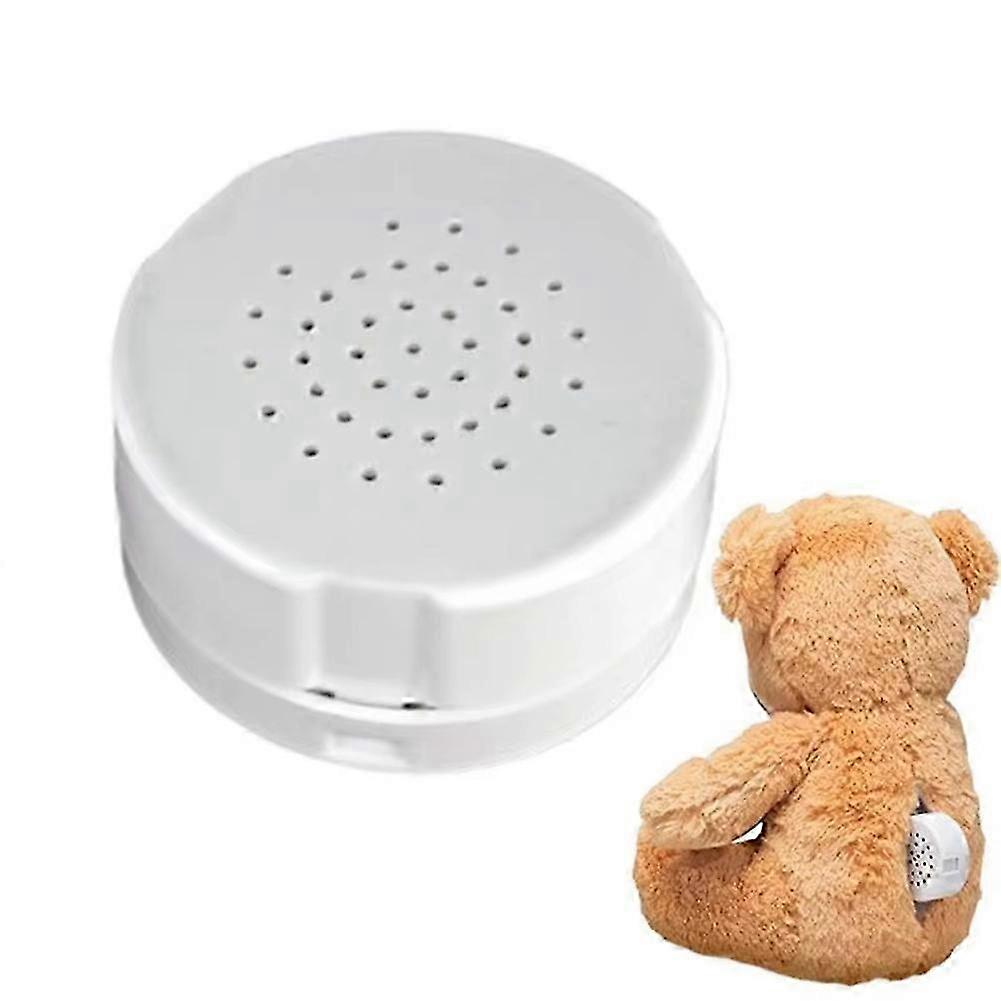 Enregistreur vocal 60 secondes, messages personnalisés, compatible avec les peluches, jouets en peluche et poupées.