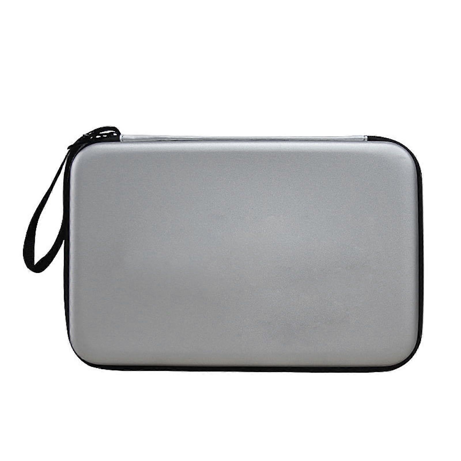 Square Hard Shell Table Tennis Racket Case for Double Paddle Storage and Durable Protection