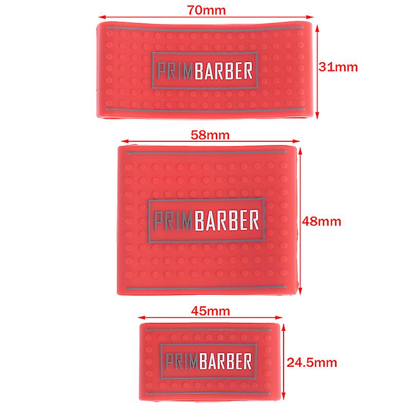 3pcs/set Non Slip Barber Clipper Grip Bands Sleeve Hair Clipper Holder Cover