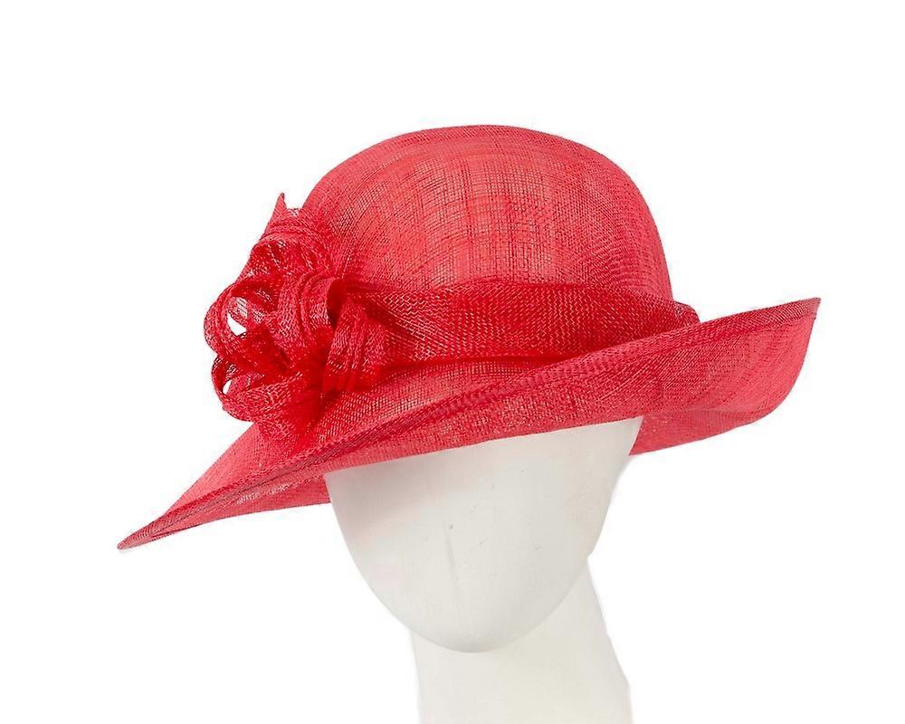 Red cloche hat by Max Alexander MA871R