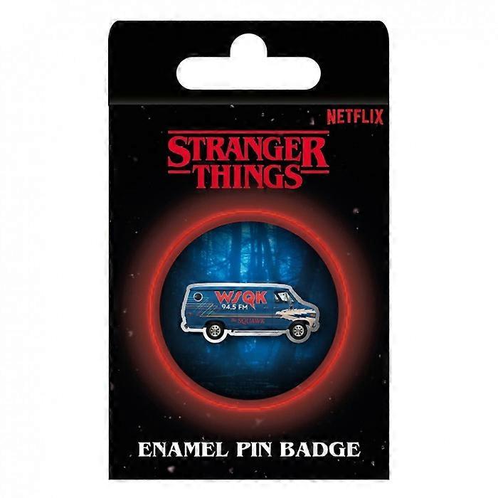 Stranger Things 5 WSQK Pin Enamel Badge