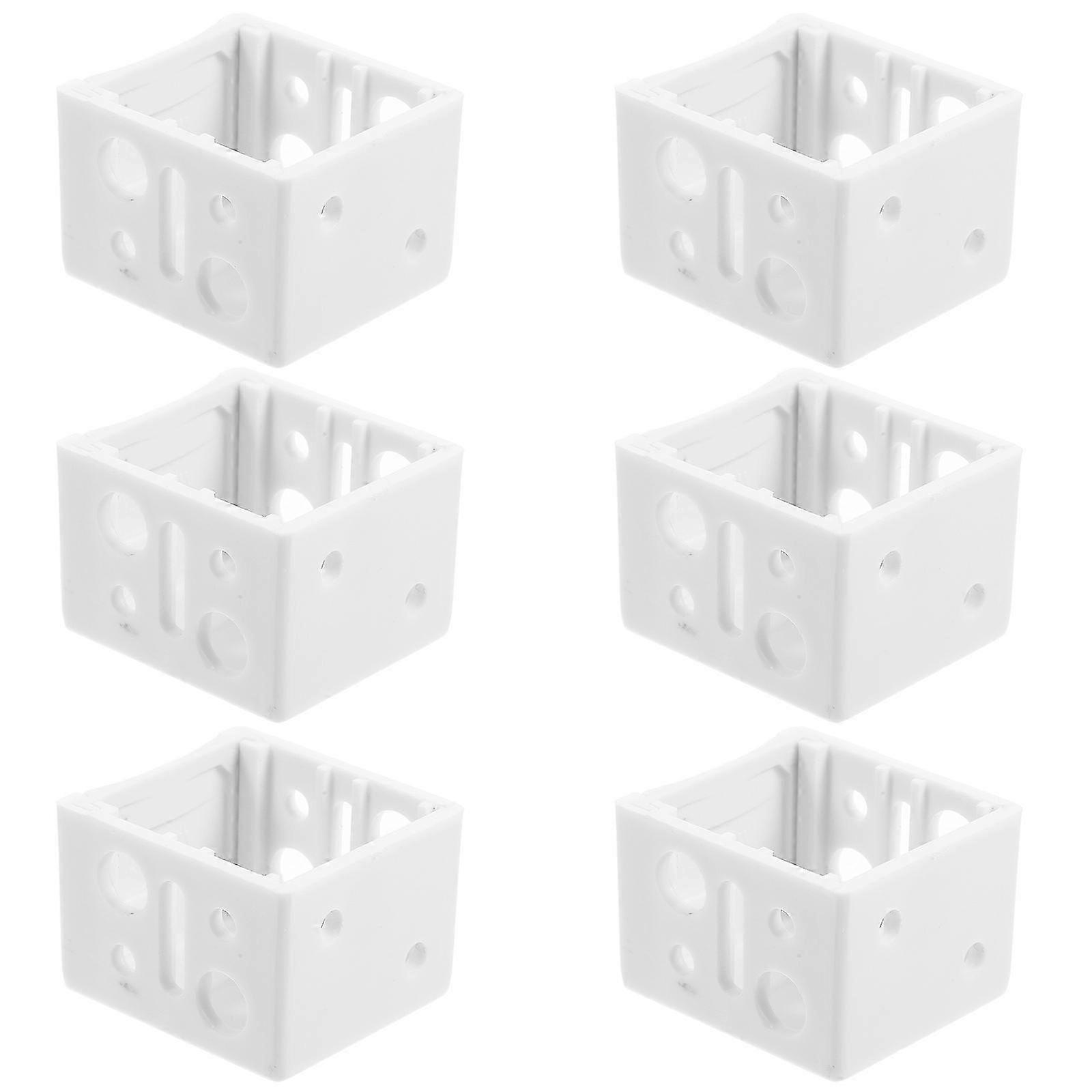 1 Set 1 Inch Box Mounting Bracket for Window Blinds Replacement Headrail Holder Bracket