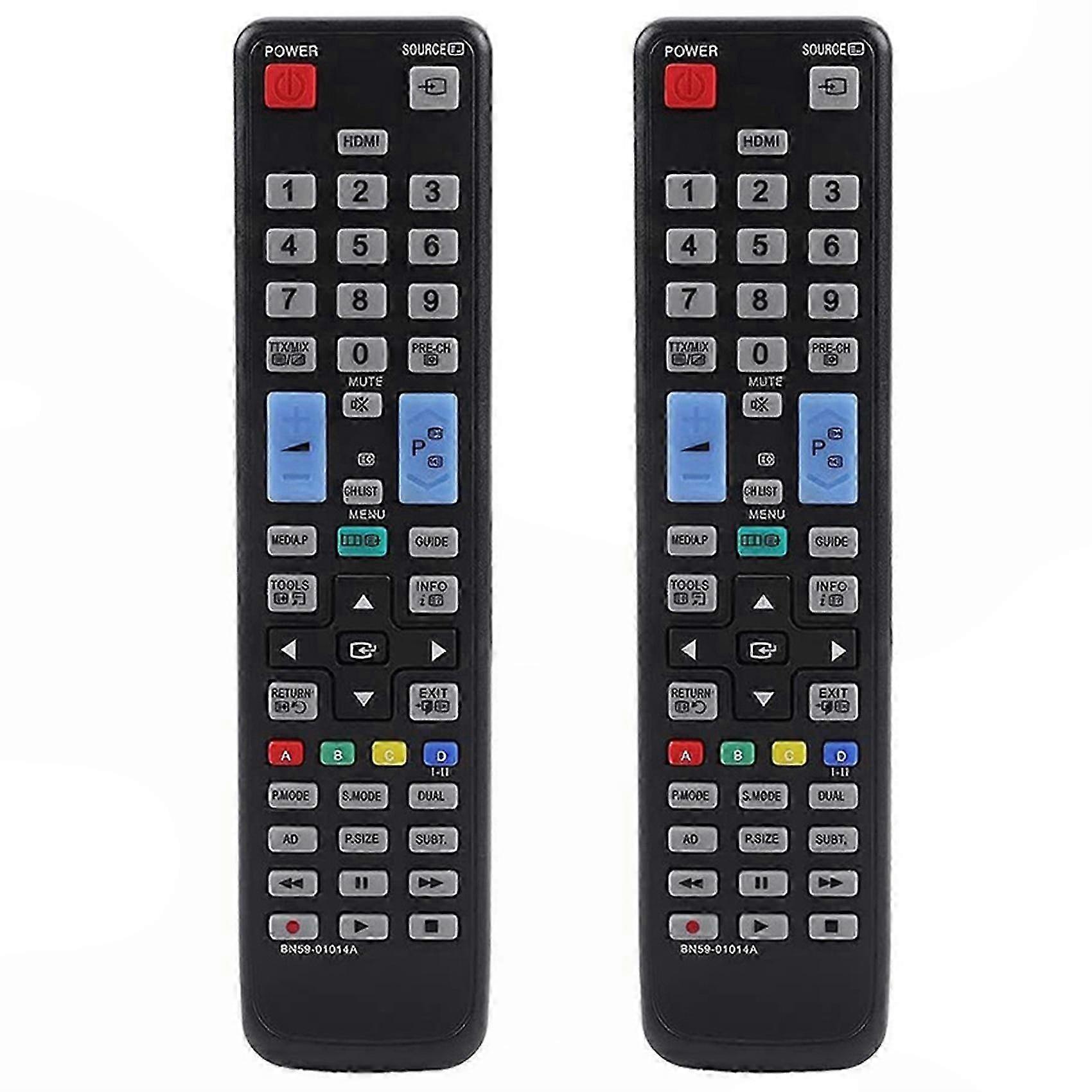 2-Pack Universal TV Remote Control Replacement for Select  Models UE22C4000PW-Compatible