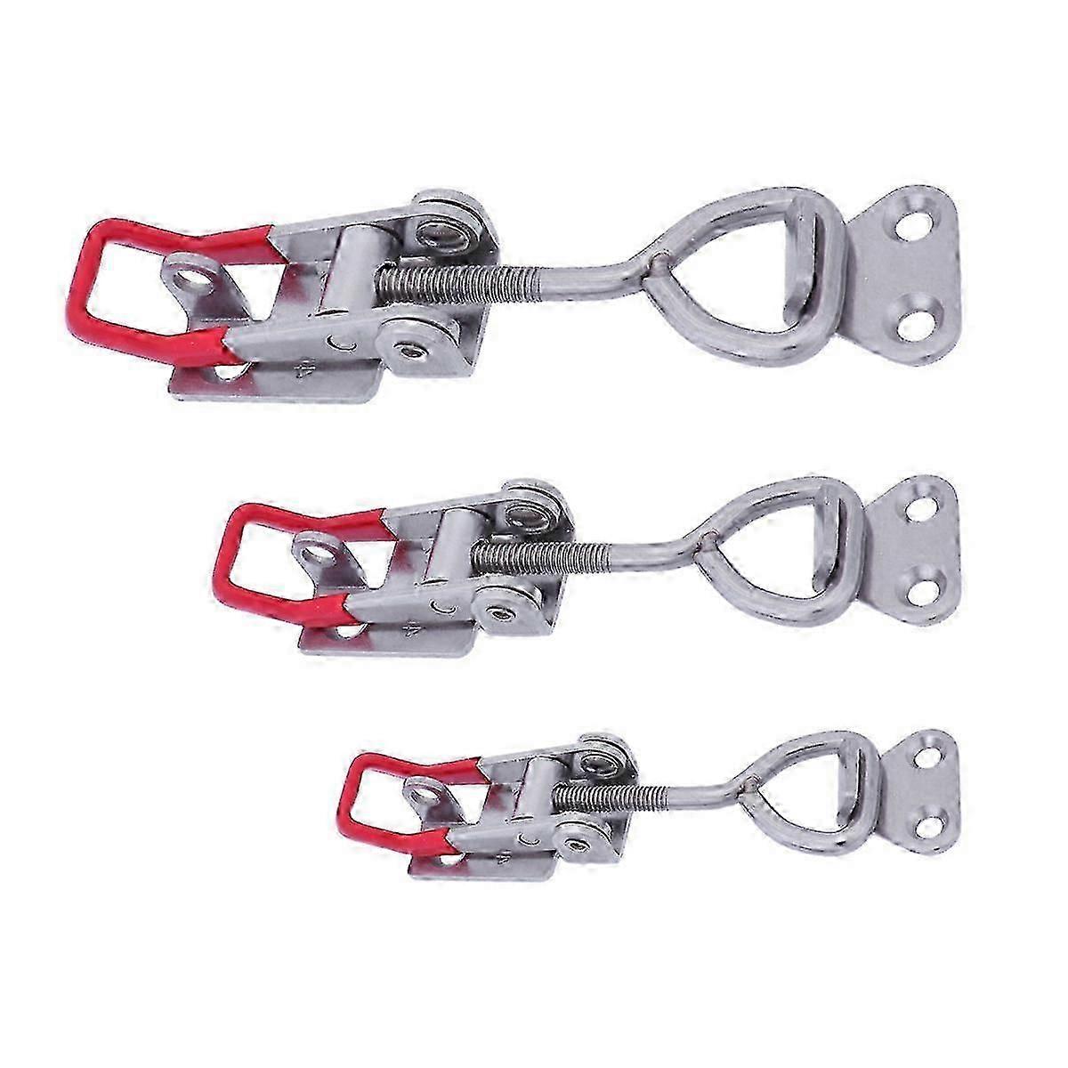 Quick Toggle Latch Clamp Metal Toggle Clamp for Holding Use 3Pcs