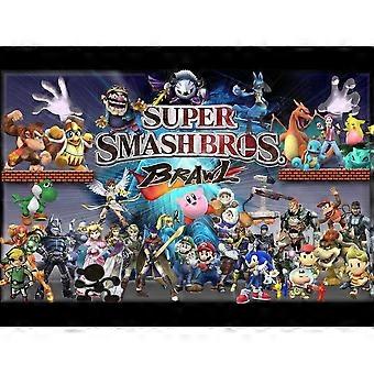 Super Smash Bros Brawl spel stressverlichter puzzel ZA1623
