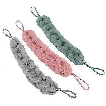 3 SZTUK Paski Kąpielowe Making Back Rub Shower Ręcznik złuszczający Długi ręcznik kąpielowy Artykuły łazienkowe