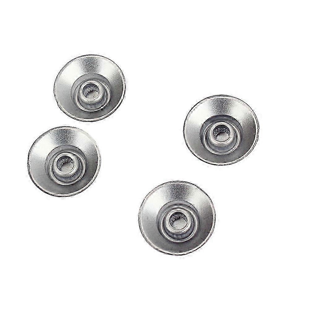 Silver Amplifier Knobs for Guitar Skirted Volume Tone Control 8Pcs