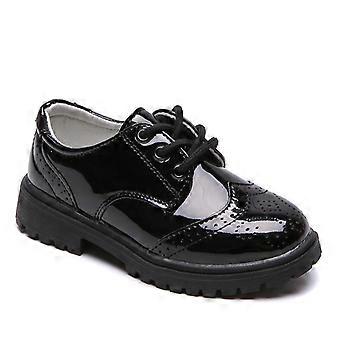 Children School Uniform Shoes Patent Leather Shoes Student Performance Shoes