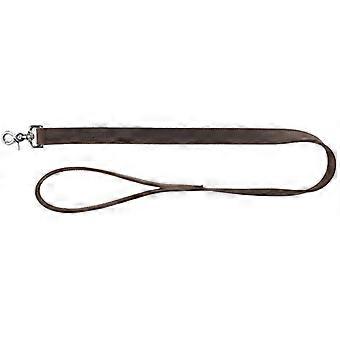 Trixie Dog Leash Vegetable Tanned Dark Brown 100x2 cm