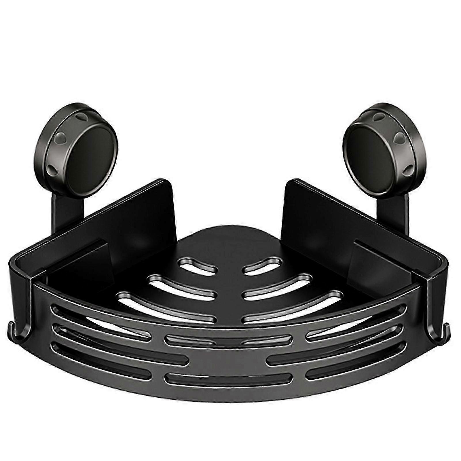 Suction Cup Triangular Baskets Practical Simple Storage Shelf for Cosmetics