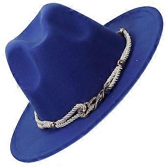 Classic Jazz Hat Warmth Elegant Style Casual Wide Brim 1Pcs