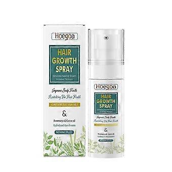 Moisturizing Hair Growth Spray with Castor Oil & Rice Protein  Strengthens, Thickens & Nourishes Hair Naturally  60ml Travel-Friendly Hair Care Soluti