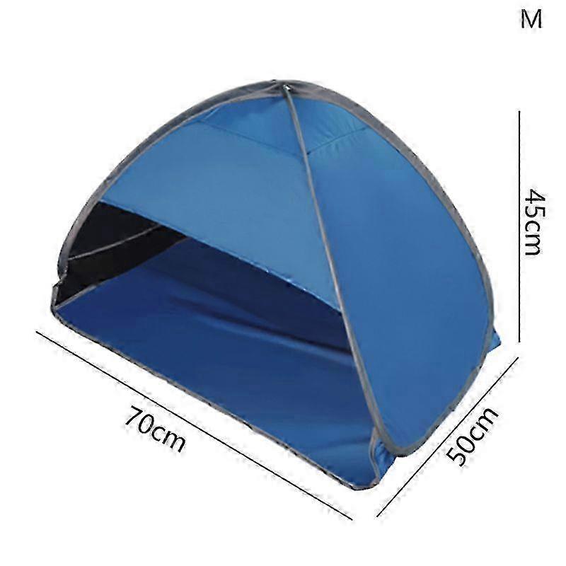 Mini Beach Tent Sun Portable Overhead Tent Windproof Lightweight Automatic Open