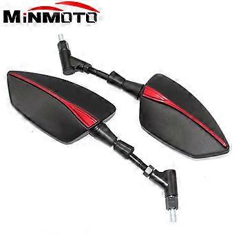 compatible pour Kawa-saki 650 X300 X1000 650 X-300 X-1000 Vue Moto Rétroviseurs Rétroviseurs Rétroviseur Rétroviseur Latéral MAXP