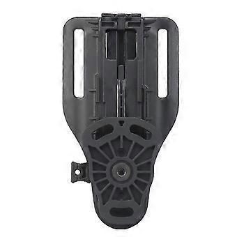Verstellbare Holsterbefestigungen, Gürtelschlaufe kompatibel mit Kydex-Pistolenholstern, niedrige Trageplattform kompatibel mit taktischer Ausrüstung, 3-stufige Verstellung