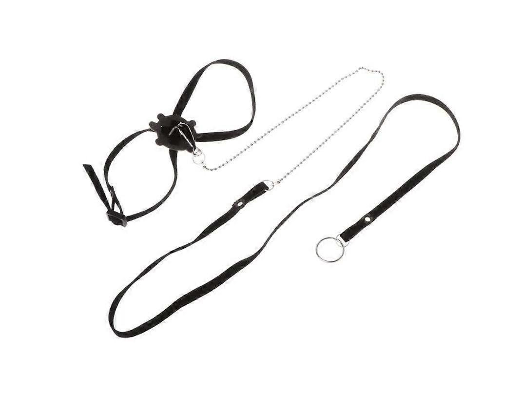 Lizard Outing Leash Strap Reptile Soft Adjustable Leash Lizard Strap (negro, S)