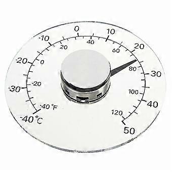 Thermomètre extérieur à coller sur vitre, thermomètre domestique pour portes et fenêtres, sans pile, étanche
