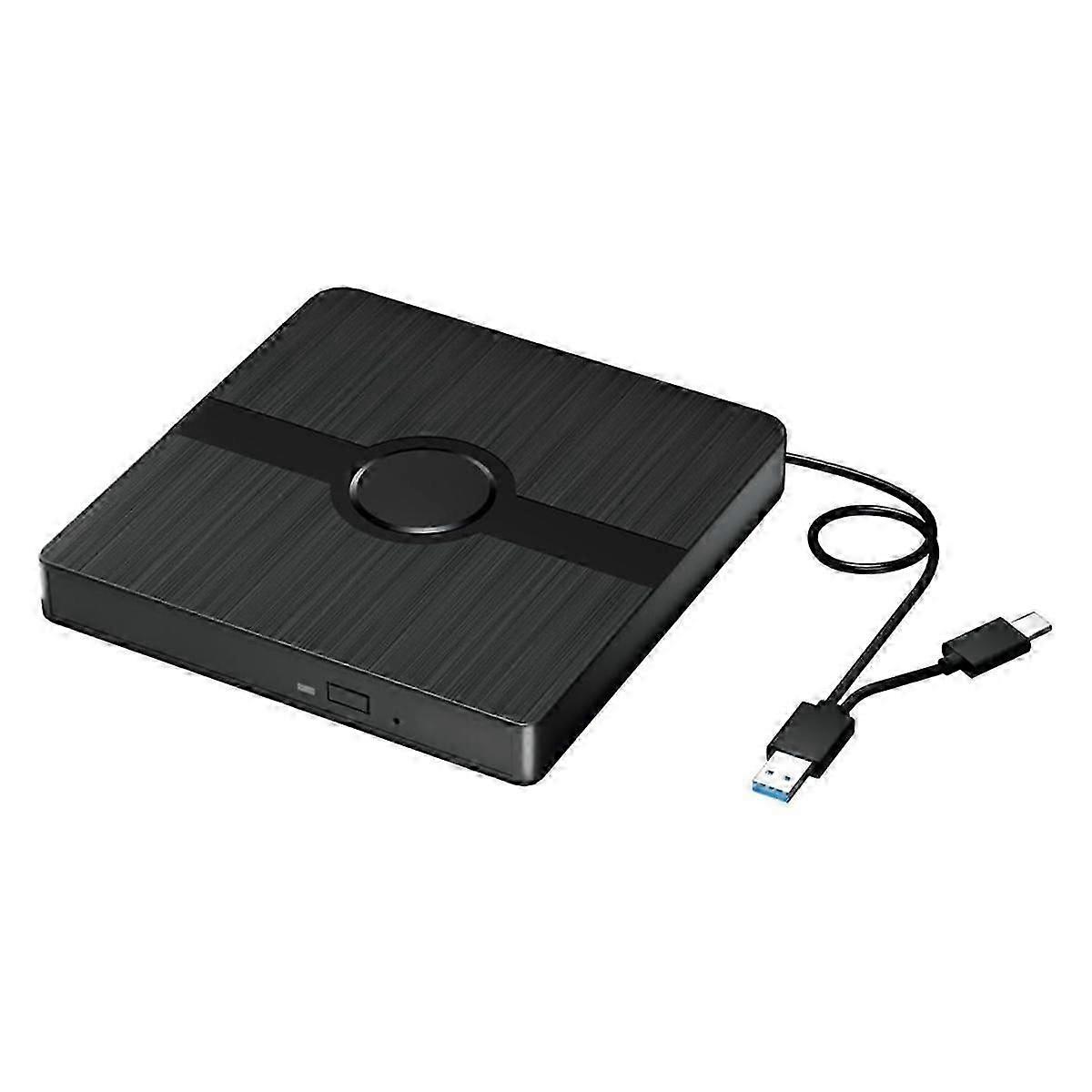 External Blu Ray Drive,CD/DVD Burner Player with Read/Write Capability Portable Blu-Ray Player forq