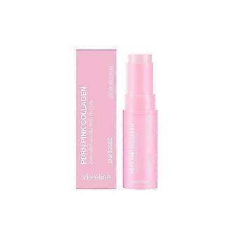 PDRN Pink Collagen Volume Multi Balm Stick, 10g Portable Hydrating Face Balm for Dry Skin, Nourishing Multi-use Balm for Face, Neck & Lips, Soft Non-S