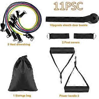 Resistance Bands Resistance Bands - Latex Elastic Fitness Set 100lbs Professional Workout Men Women Gym,yoga,lose Weight,shaping,home Gym