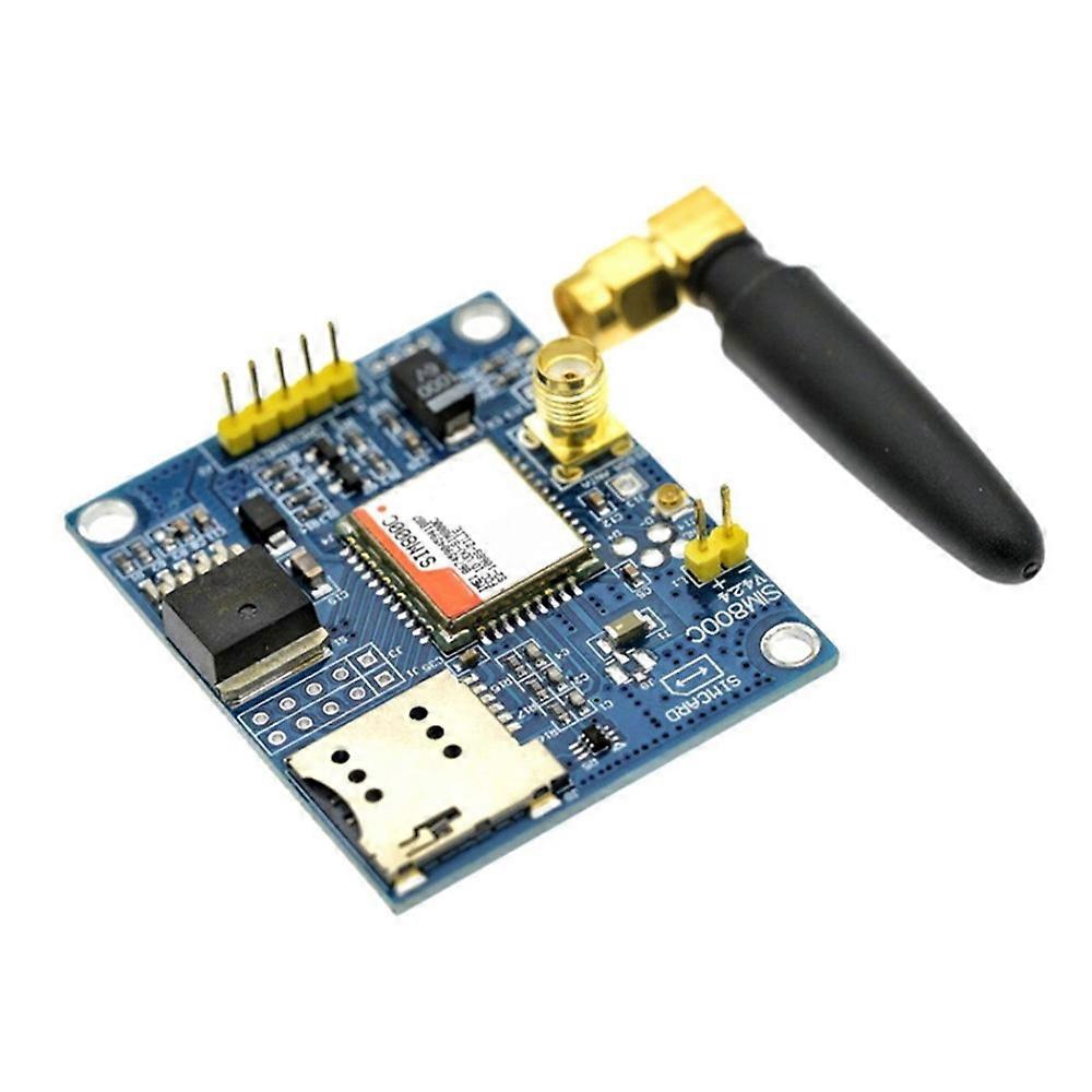 SIM800C Development Board with Glue Stick Antenna GSM GPRS Module Support Message Bluetooth Audio Interface
