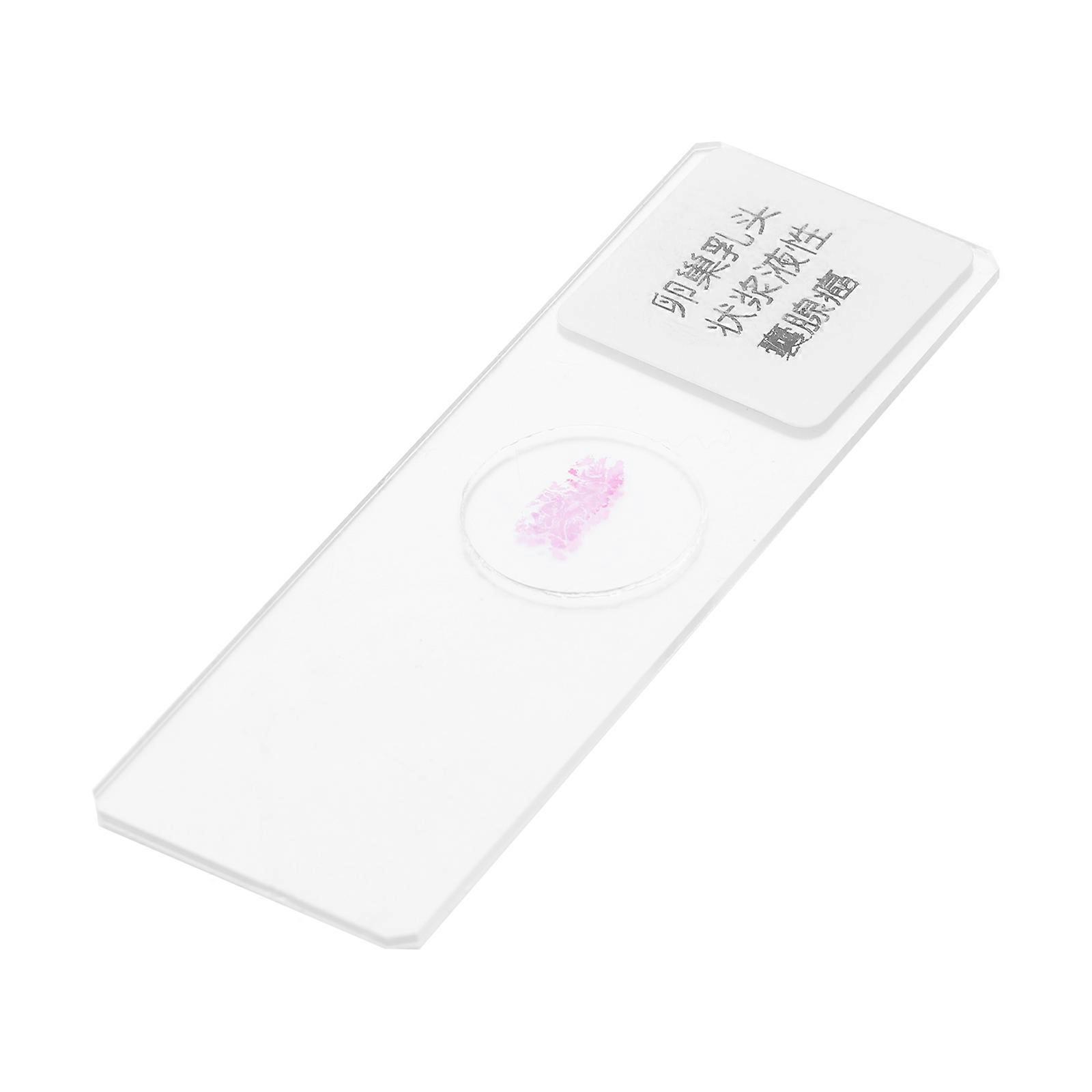 Pathological Slide Glass Microscope Slide for Microscope 1Pcs Transparent Material