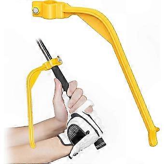 Golf Swing Trainer for Beginners - Wrist Hinge Aid for Proper Arm and Elbow Posture Development Tool