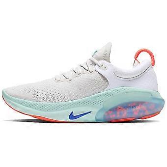 Nike Joyride Run Flyknit Weiß Hellmango Racer Blau Damen AQ2731-100