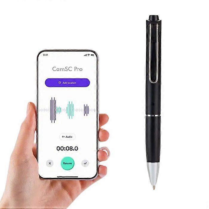 Micro WiFi Spy Pen Audio Recorder Without Subscription APP iOS Android