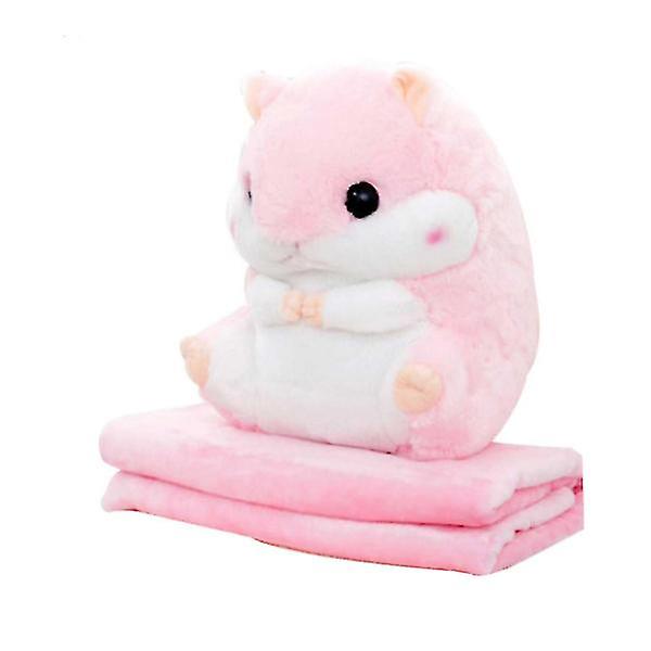 Cuscino a doppio uso e trapunta Giocattoli di peluche con coperta