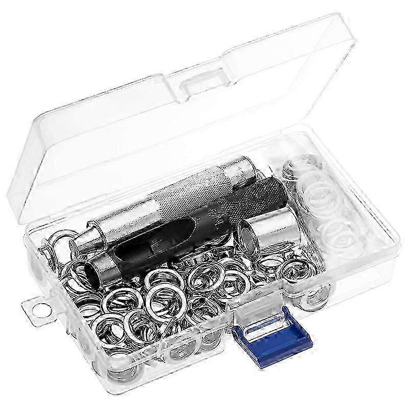 Metal Eye Button Set (100 Sets 12mm) with Installation Tool 26-27