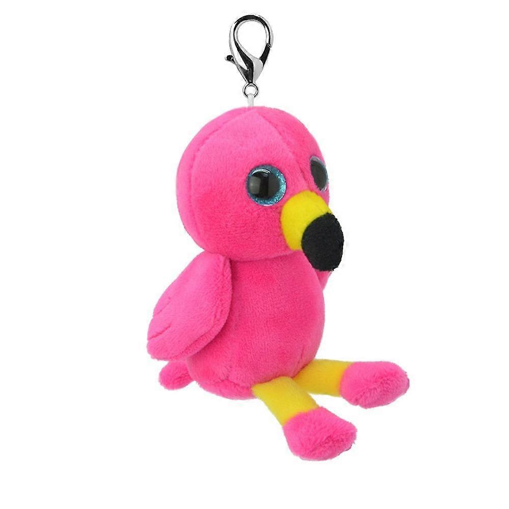 Flamingo Orbys Teddy Keychain