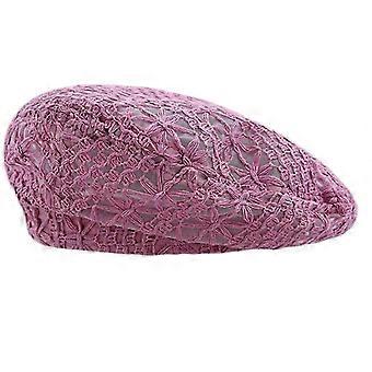 Solid Color Beret Hat French Style Summer Hat in Cotton Material Beanie Cap Hat Classic Casual and Chic Lightweight
