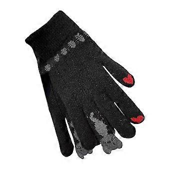 Gants courts à motifs de chats accrocheurs, doux et extensibles, compatibles avec les écrans tactiles et adaptés aux écolières et aux filles au quotidien.